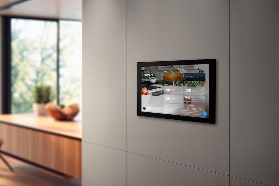  A Josh Touchscreen installed in a kitchen wall.